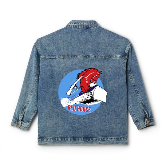 Discover Expeditionary Red Horse Group | Essential Classic Women's Denim Jackets