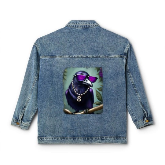 Discover Lamar Jackson Vintage Classic Women's Denim Jackets, Lamar Jackson Ravens Football Classic Women's Denim Jackets - Lamar Jackson Classic Women's Denim Jackets