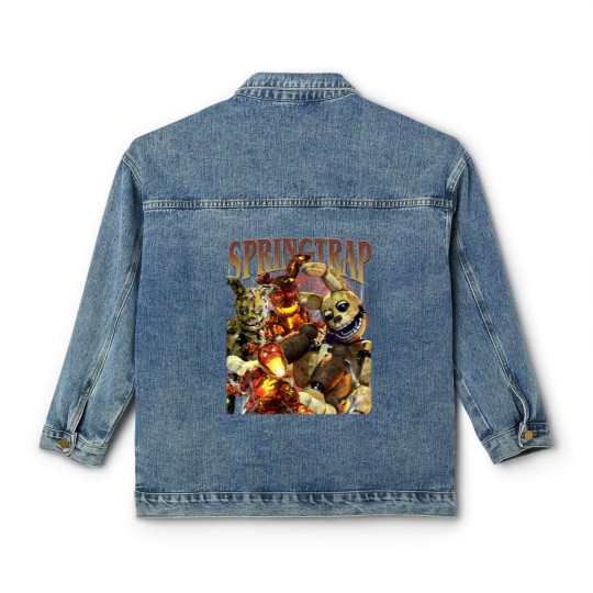 Discover Springtrap Five Nights At Freddy's Classic Women's Denim Jackets