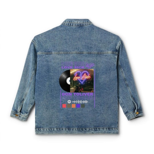Discover Don Toliver Rap Classic Women's Denim Jackets, Love Sick Album 90s Y2K Merch Vintage Hiphop
