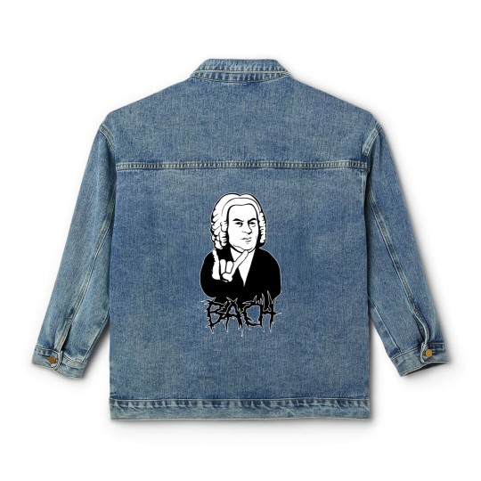 Discover Bach is Metal - Bach - Classic Women's Denim Jackets
