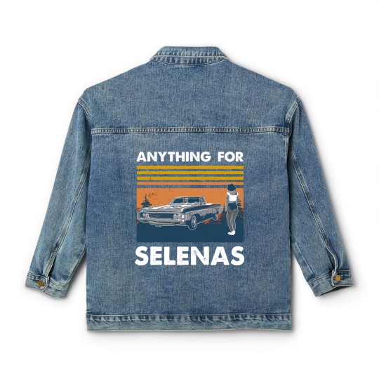 Discover Anything For Selenas Vintage Classic Women's Denim Jackets, For Selena Lover, Selena Classic Women's Denim Jackets