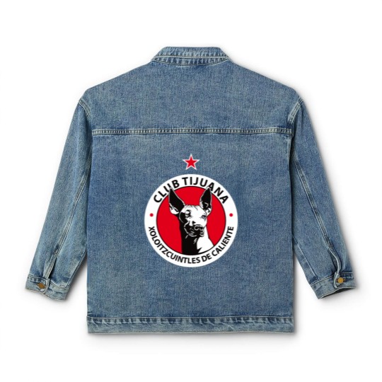 Discover club tijuana Classic Women's Denim Jackets