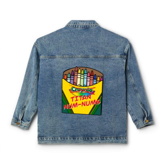 Discover Destiny 2 - Titan Num-Nums, Crayons Classic Women's Denim Jackets