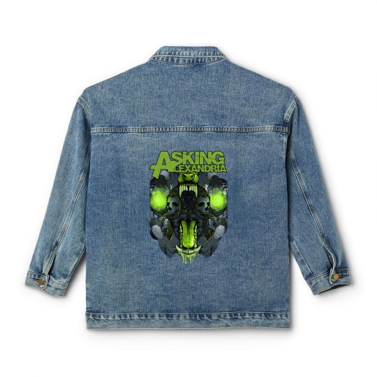 Discover Asking Alexandria Unisex Classic Women's Denim Jackets: TSth