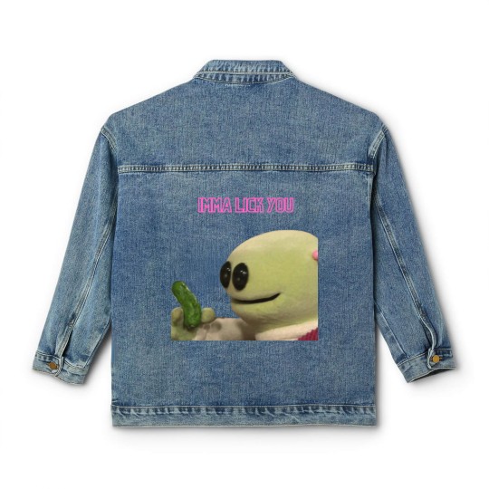Discover nanalan' peepo Premium Scoop Classic Women's Denim Jackets