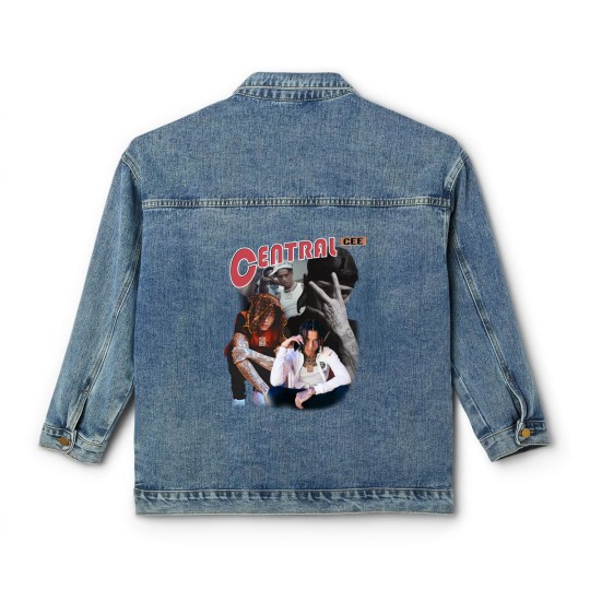 Discover Central cee Classic Women's Denim Jackets singer song writer music British rapper Classic Women's Denim Jackets
