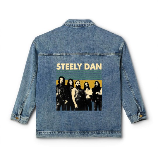 Discover Steely Dan Retro Vintage Classic Women's Denim Jackets, Steely Dan Gift Classic Women's Denim Jackets