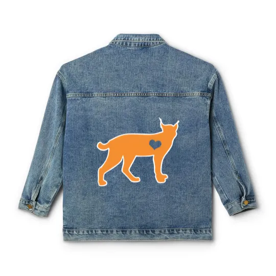 Discover Bobcat Heart Classic Women's Denim Jackets