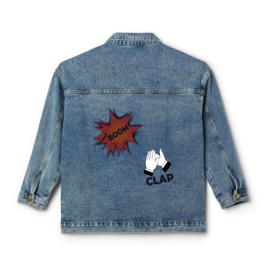 Discover Charli XCX Inspired designs Boom Clap Classic Women's Denim Jackets