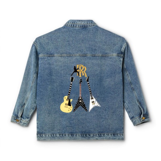 Discover Randy Rhoads Collection Fitted Classic Women's Denim Jackets