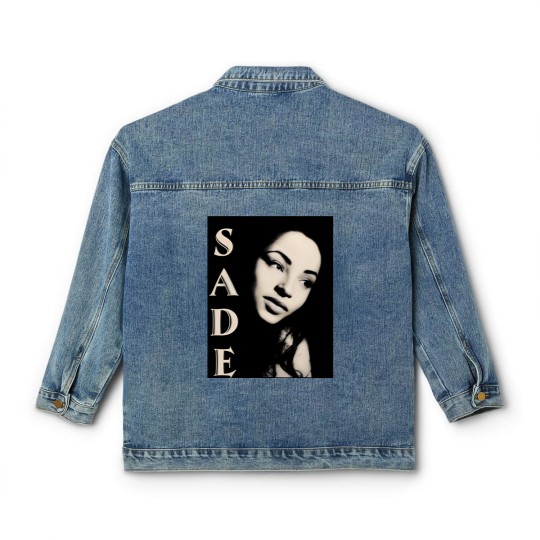 Discover Color Sade Adu Gift fans Classic Women's Denim Jackets, Pop Music Sade Classic Women's Denim Jackets, Sade music Album Classic Women's Denim Jackets
