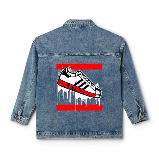 Discover Walk This Way Drip: Men's Graphic Classic Women's Denim Jackets