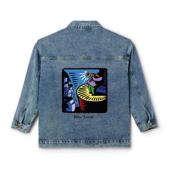 Discover Chandler Blue Louie Classic Women's Denim Jackets