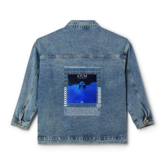 Discover The Smashing Pumpkins Music Classic Women's Denim Jackets K1, Atum A Rock Opera in Three Acts Album