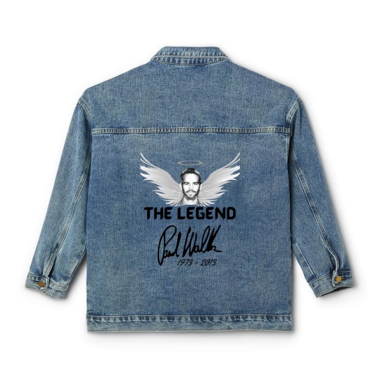 Discover The Legend Paul Walker Classic Women's Denim Jackets