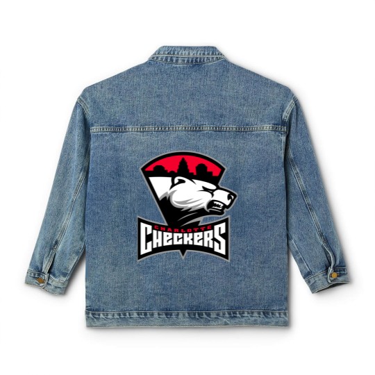 Discover Charlotte Checkers Classic Women's Denim Jackets
