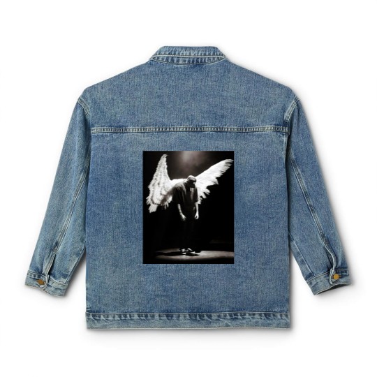 Discover Chris Brown Under The Influence Classic Women's Denim Jackets, Chris Brown Classic Women's Denim Jackets