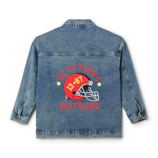 Discover Swift and Kelce Classic Women's Denim Jackets | Unisex |  Classic Women's Denim Jackets