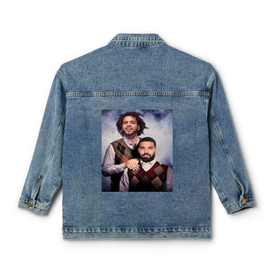 Discover Drake J Cole Classic Women's Denim Jackets -Vintage 90s Classic Women's Denim Jackets- Retro Rap Vintage 90S Y2k Bootleg Classic Women's Denim Jackets