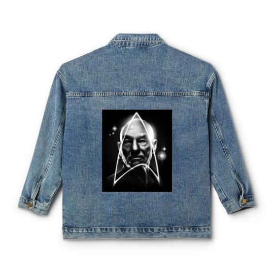 Discover THE CAPTAIN - Captain Picard - Classic Women's Denim Jackets