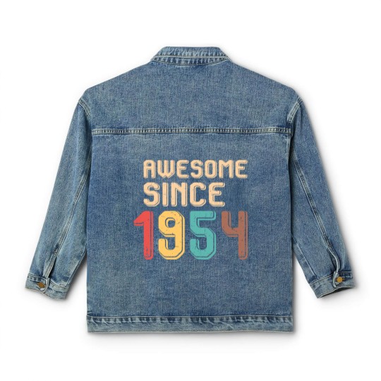 Discover Awesome Since 1954 - Awesome Since 1954 - Classic Women's Denim Jackets