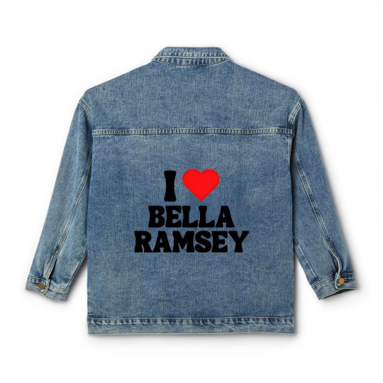 Discover Y2K Baby Classic Women's Denim Jackets, Bella Ramsey, Movie TV Actor, 2000s Classic Women's Denim Jackets