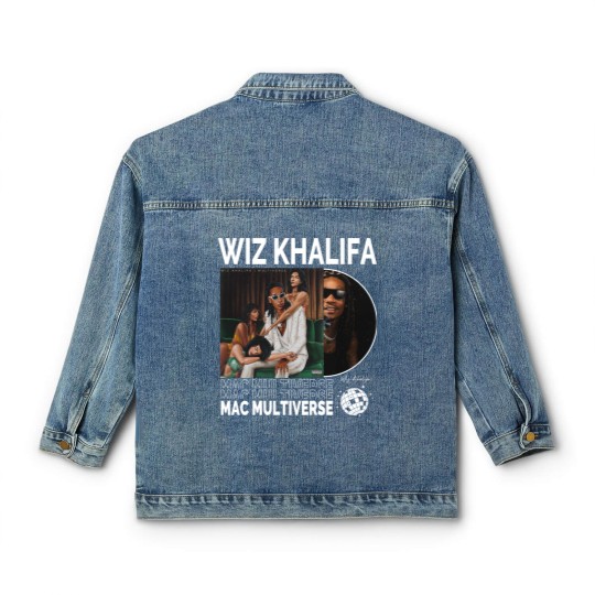 Discover Wiz Khalifa Rap Classic Women's Denim Jackets, Vintage The National The Good Trip Tour 2023