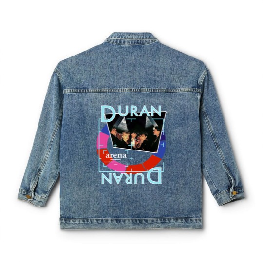 Discover Duran Duran Arena Classic Women's Denim Jackets, Duran Duran Vintage Classic Women's Denim Jackets, 1984 Arena Tour Concert Classic Women's Denim Jackets Classic Women's Denim Jackets