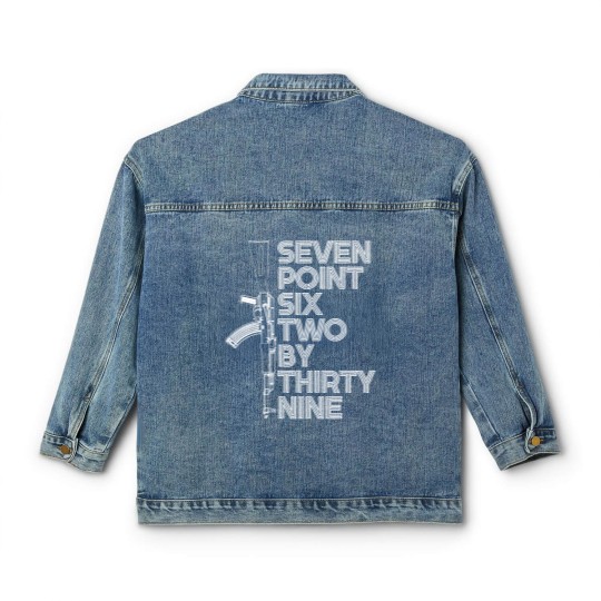 Discover 7.62x39 AK47 - Ak47 - Classic Women's Denim Jackets