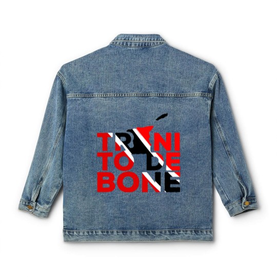 Discover Unapologetically Trini To De Bone - Trini Lives MatterTrinidad And Tobago Culture Classic Women's Denim Jackets