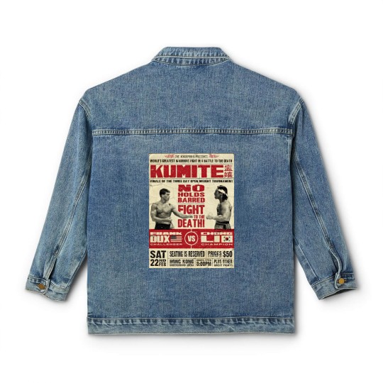 Discover Kumite Fight Classic Women's Denim Jackets