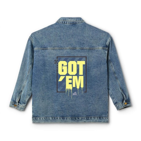 Discover Got Em Sneakers Matching Classic Women's Denim Jackets Sneakerhead Gift Classic Women's Denim Jackets
