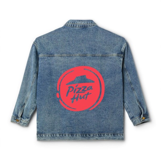 Discover Pizza Hut Logo Classic Women's Denim Jackets