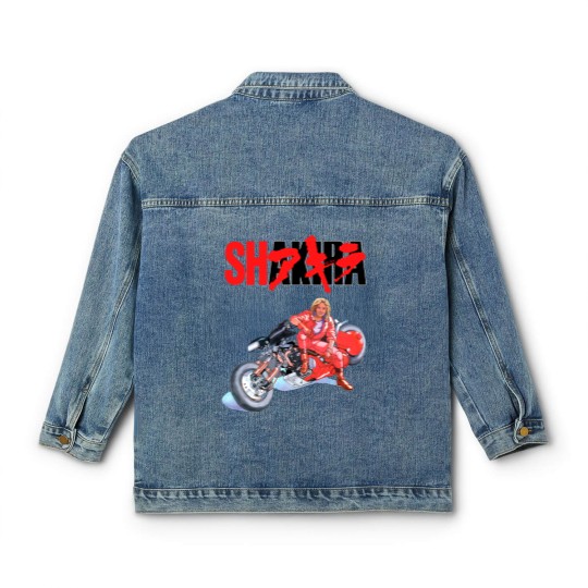 Discover Shakira Funny Anime Classic Women's Denim Jackets / Men's Women's Size