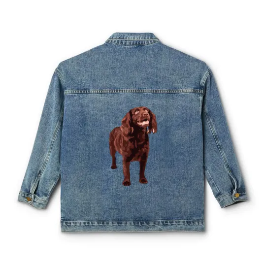 Discover Boykin Spaniel Classic Women's Denim Jackets Classic Women's Denim Jackets