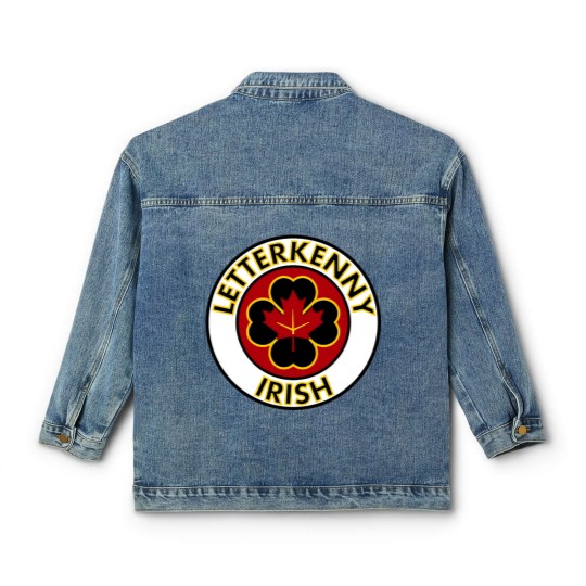 Discover irish letter Classic Women's Denim Jackets