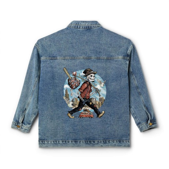Discover Dead And Company Summer Tour , Dead Co The Final Tour 2023 Classic Women's Denim Jackets