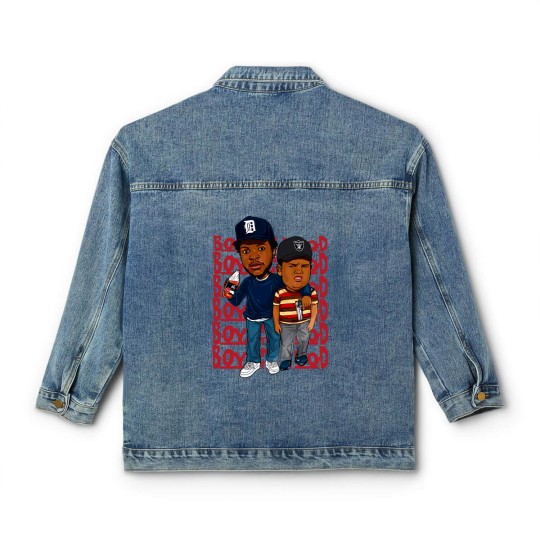 Discover Boyz n The hood Classic Women's Denim Jackets, Doughboy Classic Women's Denim Jackets, Ice Cube Classic Women's Denim Jackets, 90s movie Classic Women's Denim Jackets