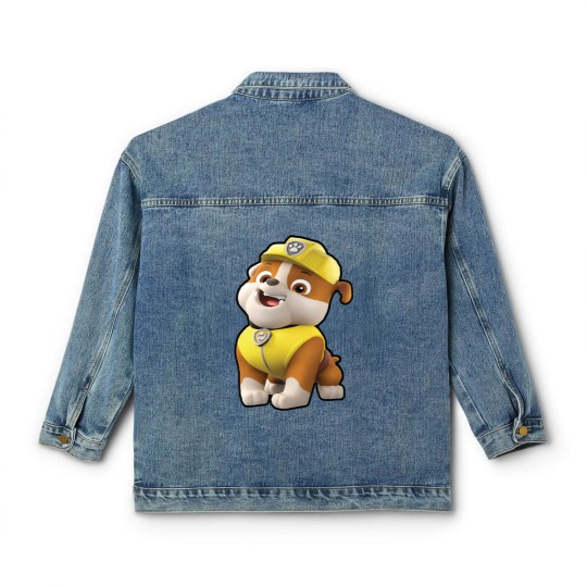 Discover PAW-Patrol Rubble Classic Women's Denim Jackets