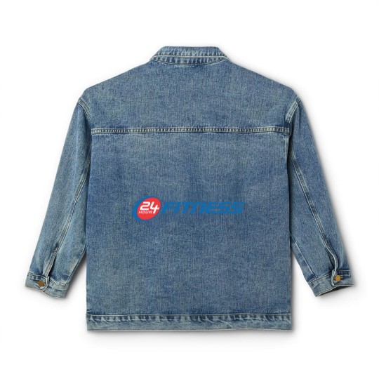 Discover 24 HOUR FITNESS LOGO Classic Women's Denim Jackets