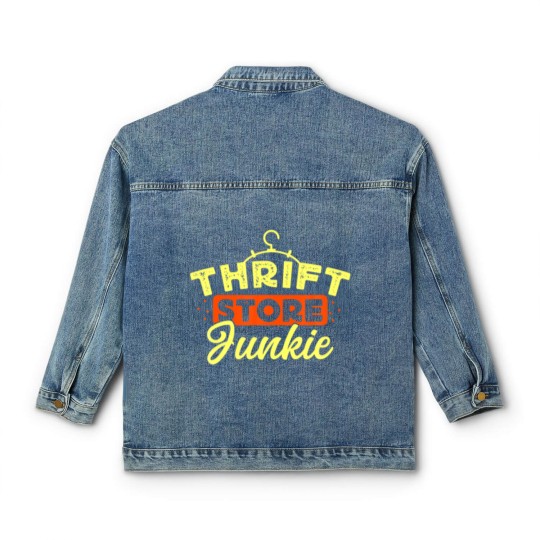 Discover Thrift Store Junkie Thrifting Picker Yard Sale Thr Classic Women's Denim Jackets