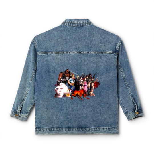 Discover Final Fantasy 7 1997 Classic Women's Denim Jackets