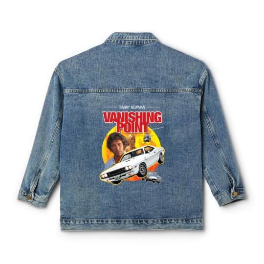 Discover Vanishing Point and Merchandise Car Movie Tribute Cult Classic Women's Denim Jackets