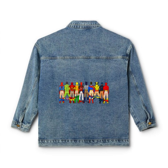 Discover Superhero Butts LV Classic Women's Denim Jackets