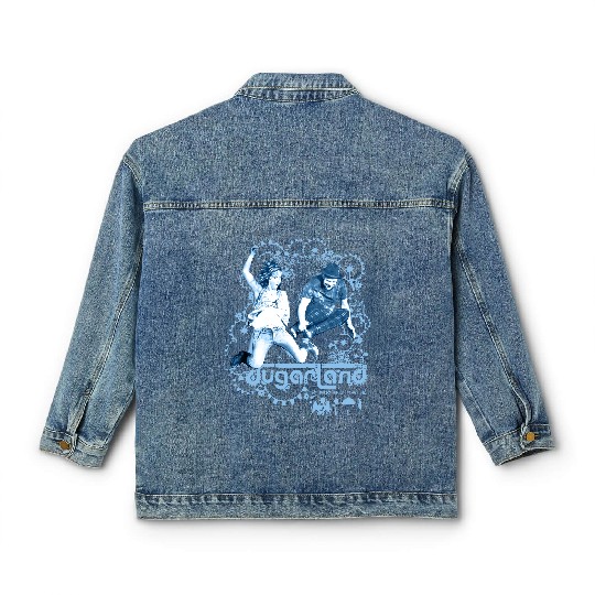 Discover Sugarland tour navy Classic Women's Denim Jackets large Classic Women's Denim Jackets