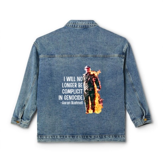 Discover Aaron Bushnell, Us airman - Aaron Bushnell Classic Women's Denim Jackets