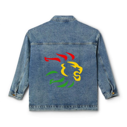 Discover Rasta Lion reggae Classic Women's Denim Jackets