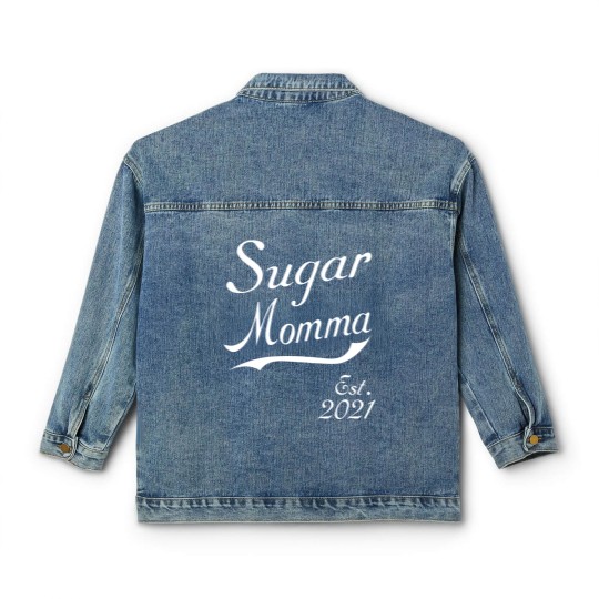 Discover Women'S Sugar Momma Established 2021 Classic Women's Denim Jackets