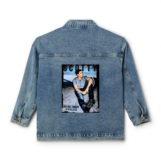Discover Scotty McCreery See You Tonight Classic Women's Denim Jackets Scotty McCreery Classic Women's Denim Jackets